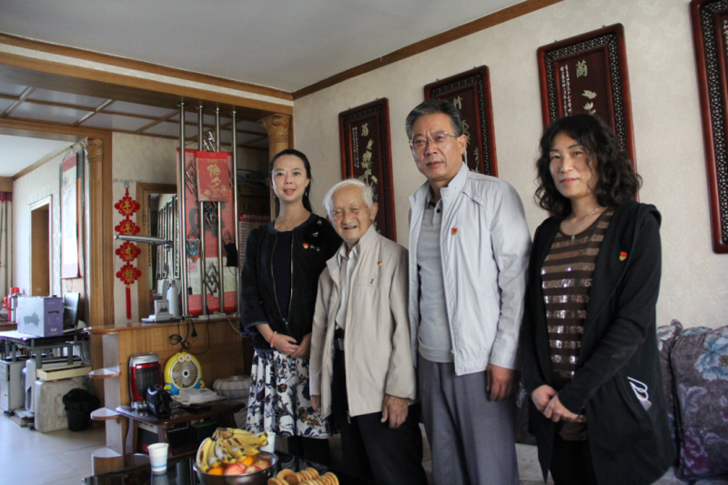 中共青海省第三建筑工程有限公司支部委員會開展“走訪慰問暖人心，紅色精神永傳承”活動