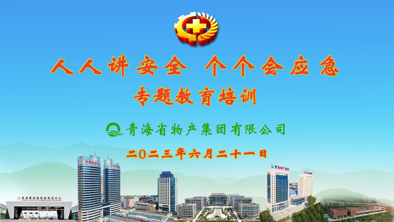 提高安全管理水平 落實全員安全責(zé)任——集團安委會舉辦2023年“人人講安全，個個會應(yīng)急”專題教育培訓(xùn)