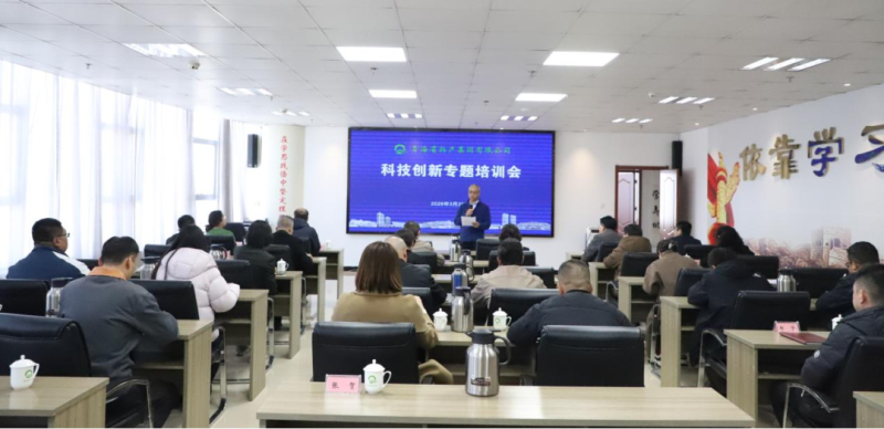 創(chuàng)新賦能 聚力發(fā)展&mdash;&mdash;集團(tuán)舉辦科技創(chuàng)新專題培訓(xùn)會(huì)