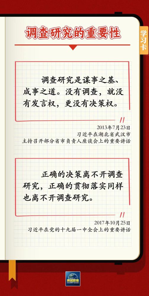 學(xué)習(xí)卡丨如何深入調(diào)查研究？跟總書記學(xué)習(xí)“五字訣”