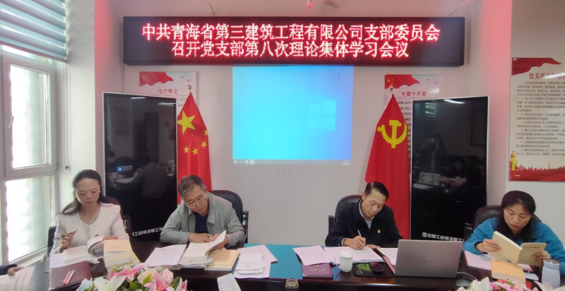 三建公司黨支部召開第八次理論集體學(xué)習(xí)會(huì) ----集團(tuán)黨委委員、紀(jì)委書記講主題教育專題黨課