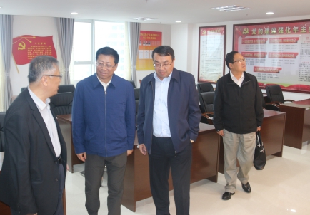 青海省副省長(zhǎng)、省國(guó)資委黨委書記、主任王黎明，蒞臨省物產(chǎn)集團(tuán)調(diào)研指導(dǎo)工作