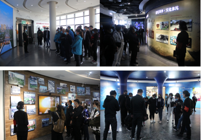 三建公司、現(xiàn)代物流公司黨支部聯(lián)合開展“參觀愛國教育基地，弘揚愛國主義精神”活動